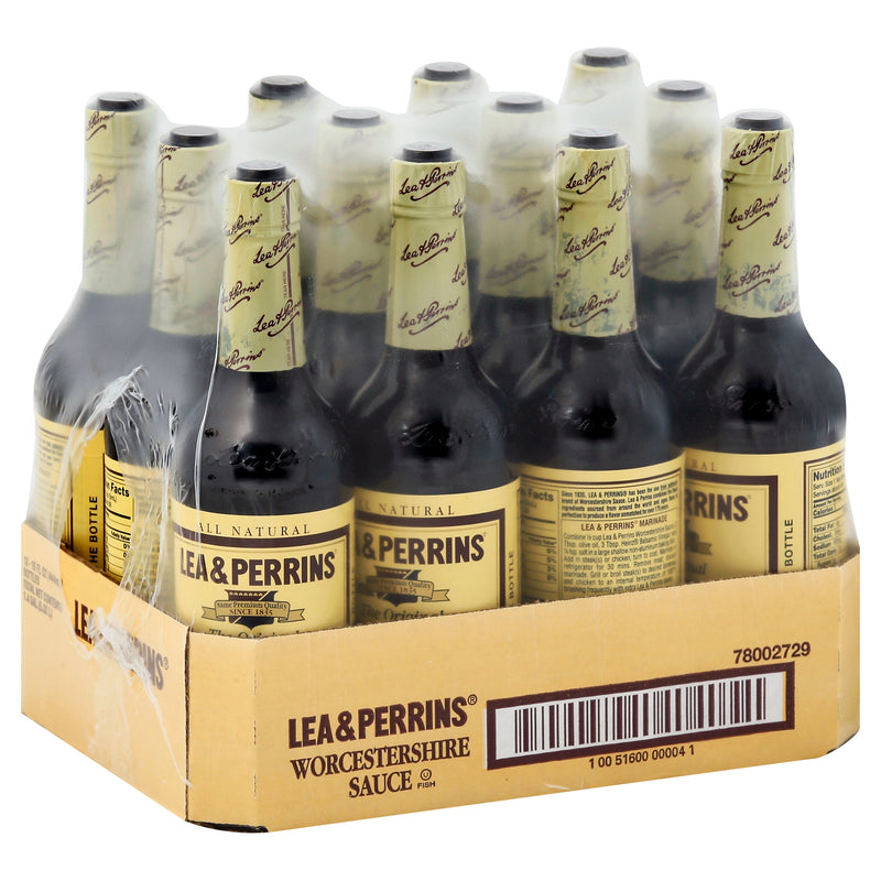 Lea & Perrins Sauce Worcestershire, 15 Fluid Ounce - 12 Per Case.
