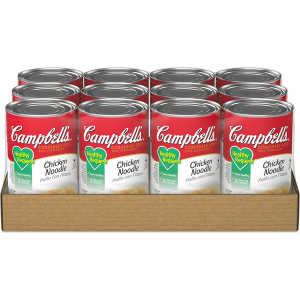 Campbell's Soup Healthy Request Chicken Noodle 50 Ounce Size - 12 Per Case.