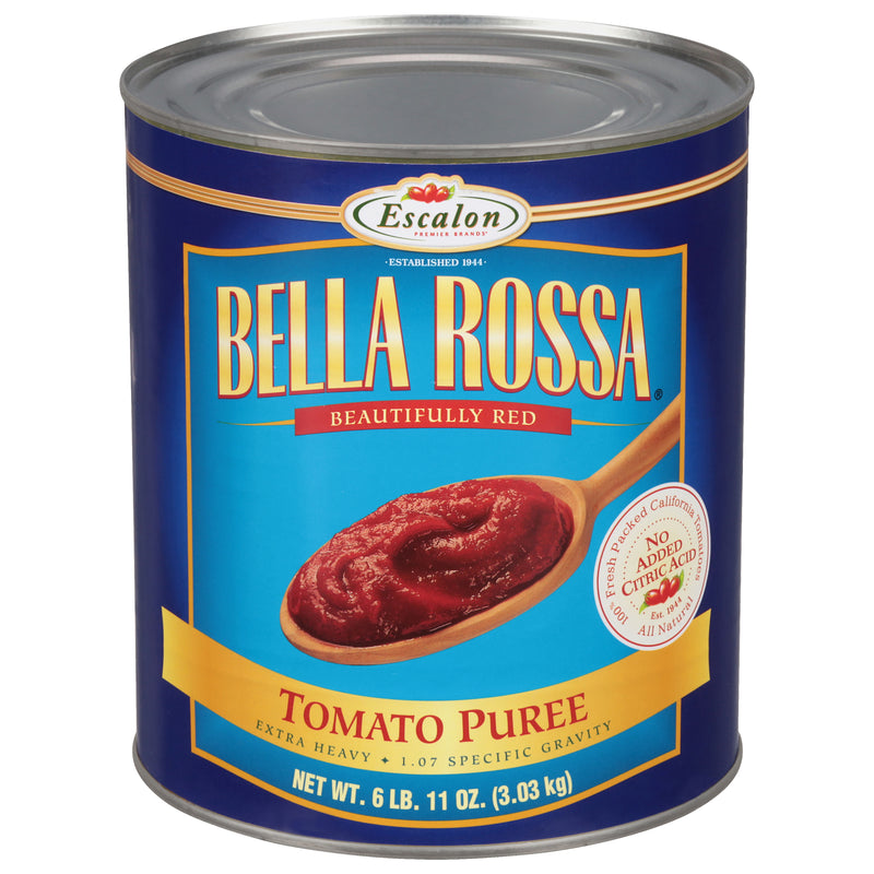 Bella Rossa Extra Heavy Puree 107 Ounce Can 6 Per Case
