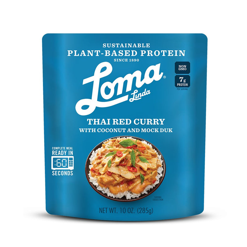 Loma Linda Thai Red Curry 10 Ounce Size - 6 Per Case.