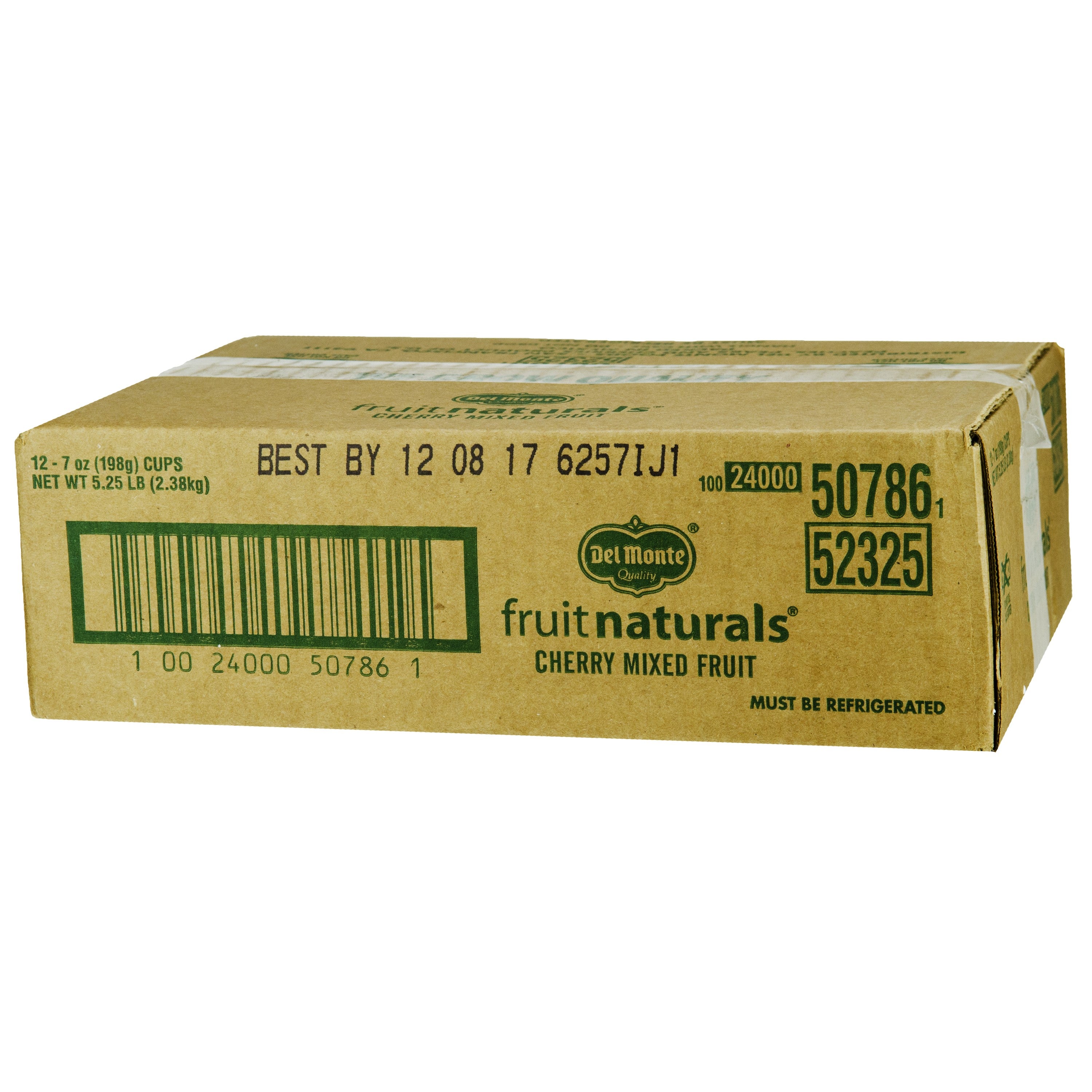 Del Monte® Cherry Mixed Fruit Fruit Cup®snacks Cup 7 Ounce Size - 12 Per Case.