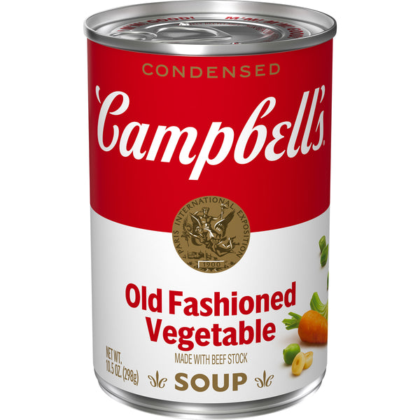 Campbell's Soup Old Fashion Vegetable 10.5 Ounce Size - 12 Per Case.