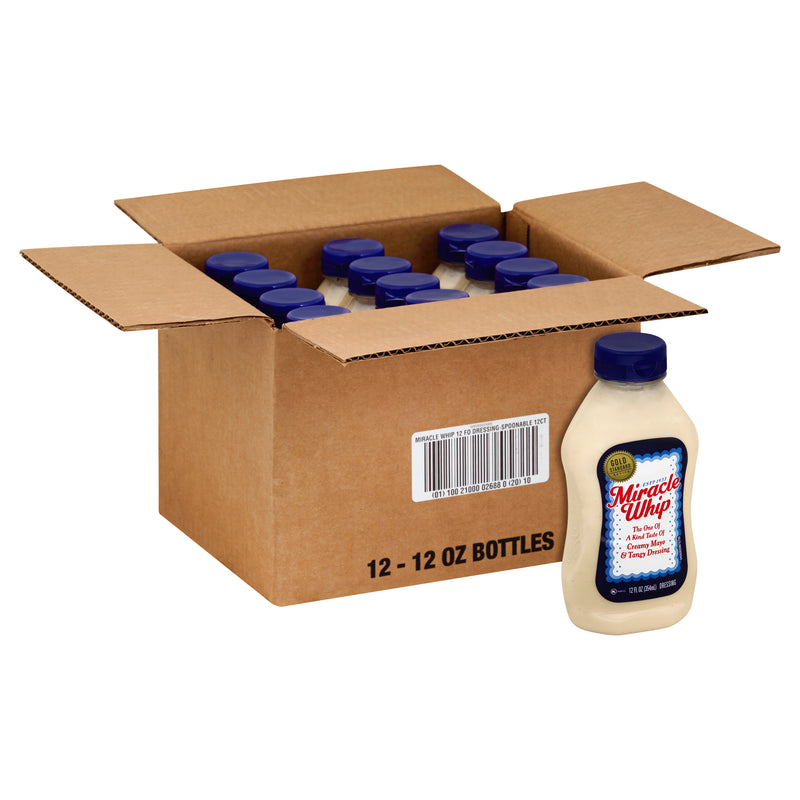 Miracle Whip Squeeze , 12 Fluid Ounce - 12 Per Case.