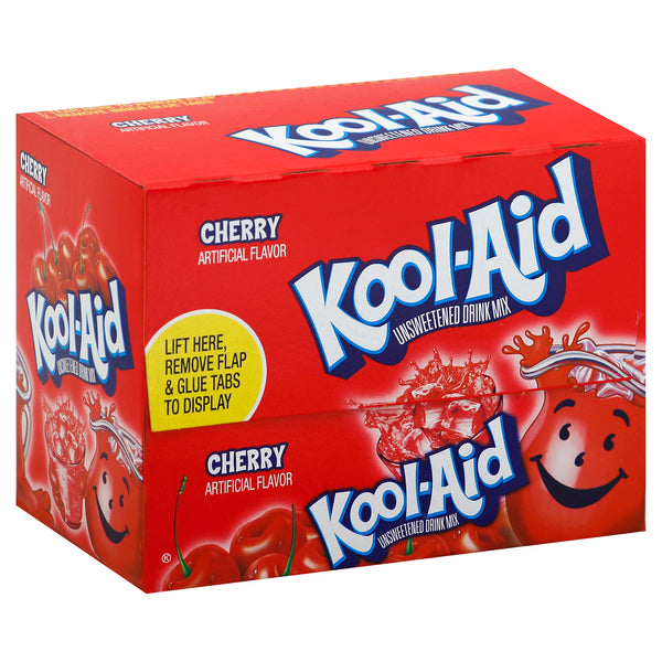 Kool Aid Cherry Beverage, 0.13 Ounce Size - 192 Per Case.
