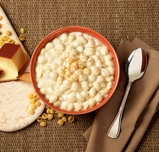 Blount Smoked Gouda Mac & Cheese Frozen 4 Pound Each - 4 Per Case.