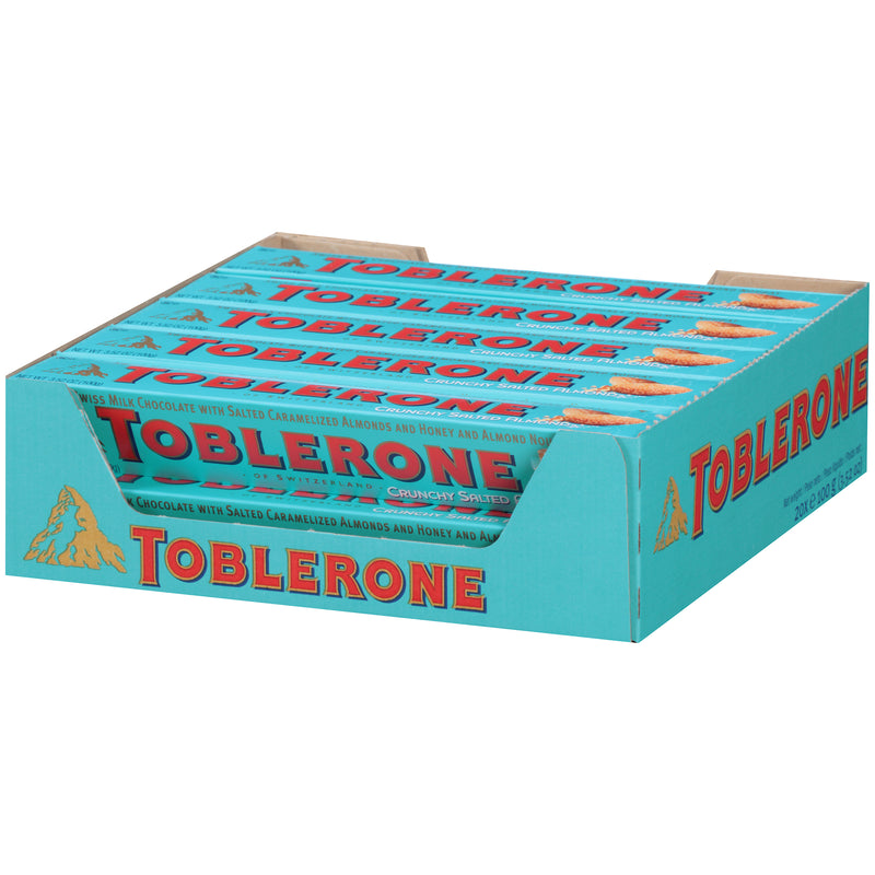 Toblerone Crnchy Almnd 3.52 Ounce Size - 80 Per Case.