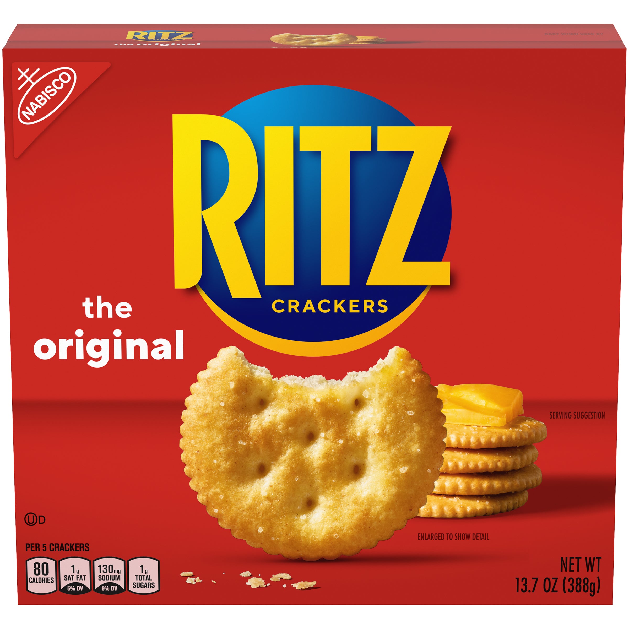 Ritz Crackers Original Original Z 13.7 Ounce Size - 12 Per Case.