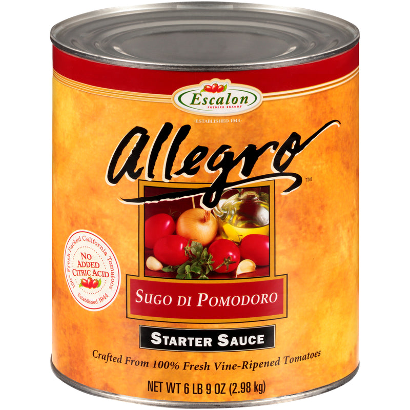 Allegro Starter Sauce 105 Ounce Can 6 Per Case