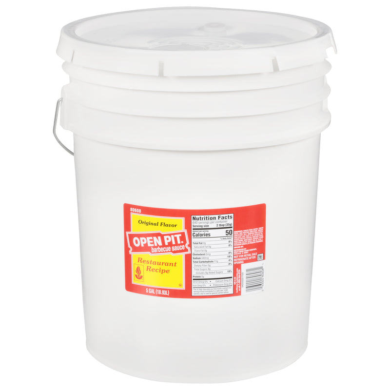 OPEN PIT Original BBQ Sauce 5 gal. Pail