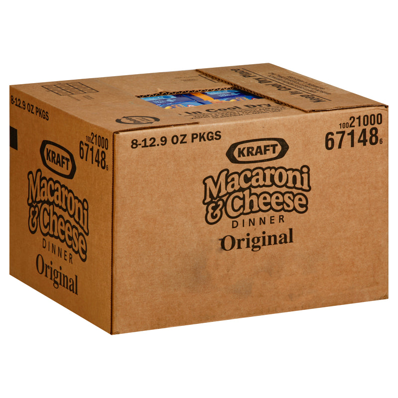 Kraft Easy Macaroni & Cheese Single Serve, 12.9 Ounce Size - 8 Per Case.
