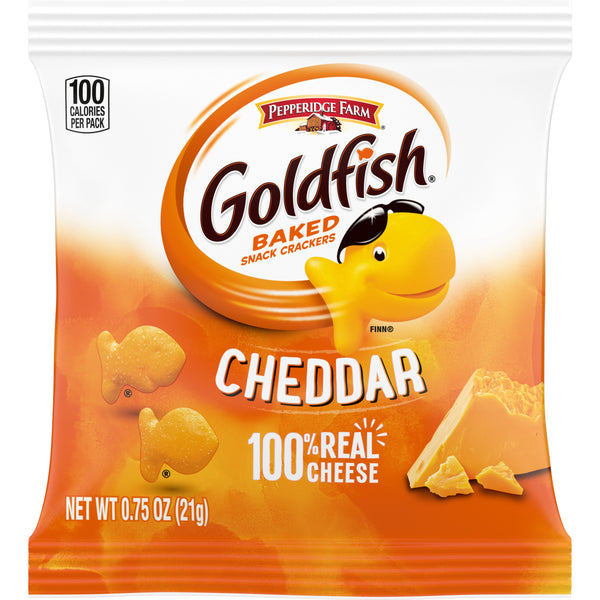 Pepperidge Farms Snack Original Goldfish 0.75 Ounce Size - 300 Per Case.