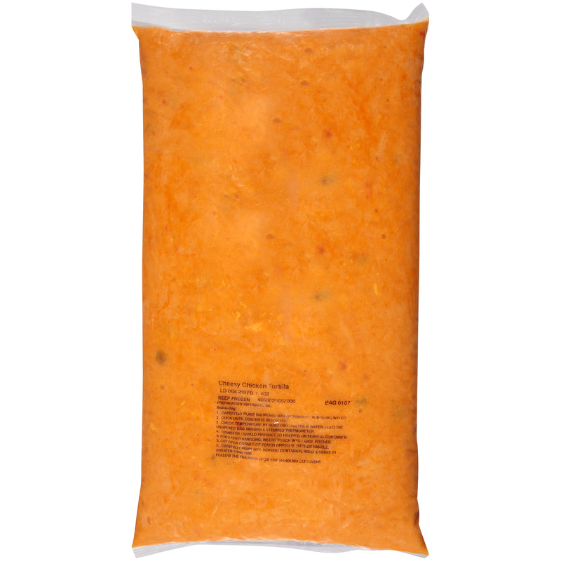 HEINZ CHEF FRANCISCO Cheesy Chicken Tortilla Soup 8 lb. Bag 4 Per Case
