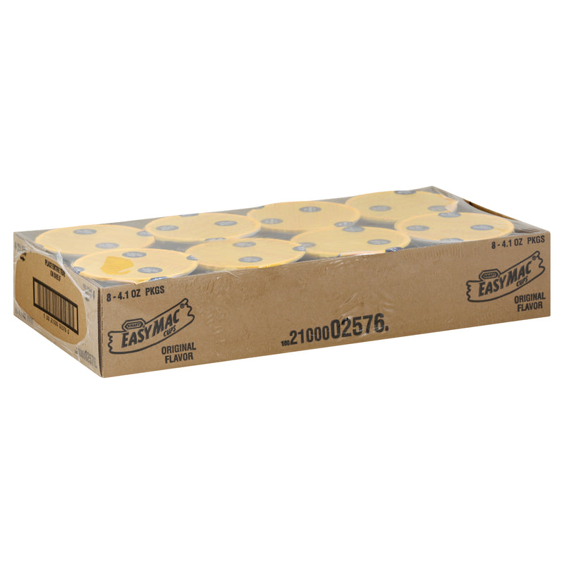 Kraft Original Easy Macaroni & Cheese, 4.1 Ounce Size - 8 Per Case.
