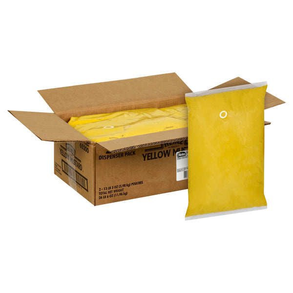 HEINZ Yellow Mustard Dispenser Pack 1.5 gal. 2 Per Case