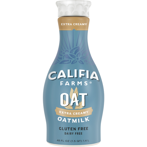 Califia Farms Extra Creamy Oat Milk 48 Fluid Ounce - 6 Per Case.