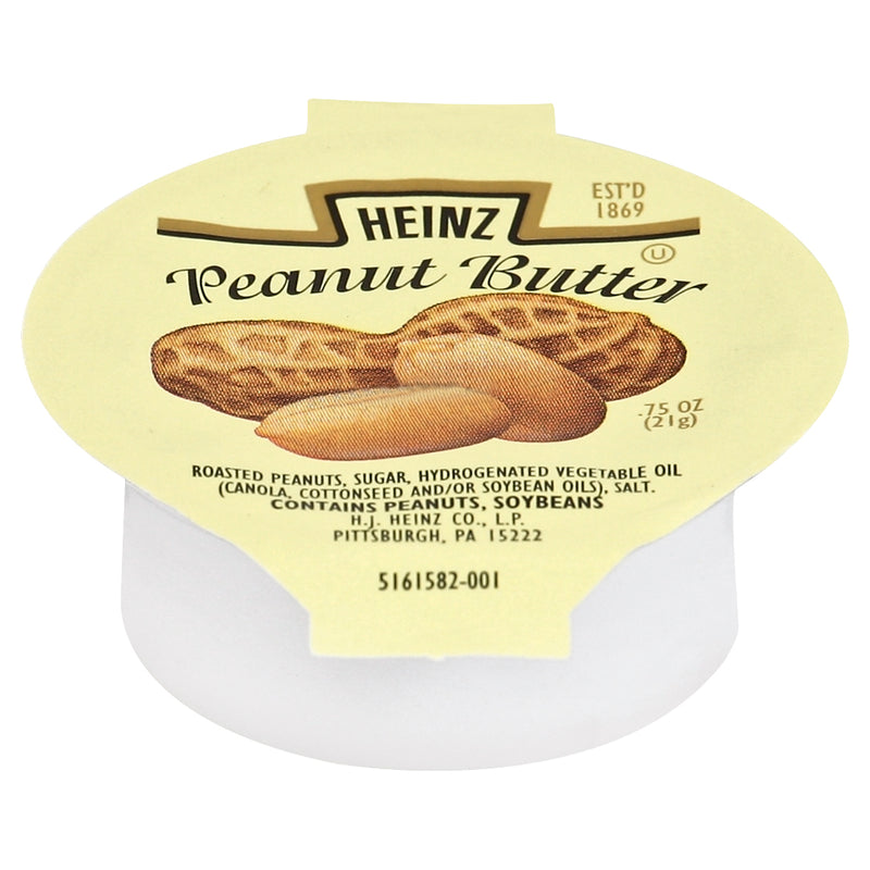 HEINZ Single Serve Peanut Butter 0.75 Ounce Cups 200 Per Case