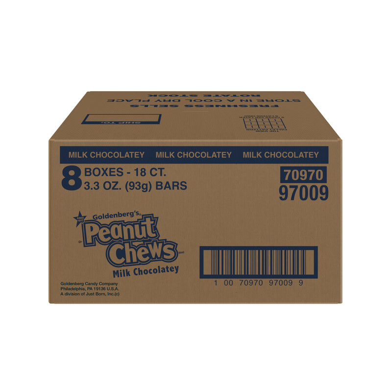 Peanut Chews® Milk Chocolatey Ctcase 3.3 Ounce Size - 144 Per Case.