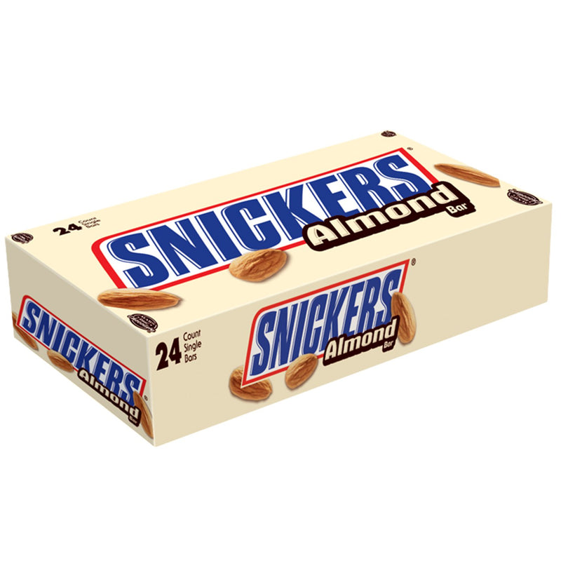 Snickers Almond Singles 1.76 Ounce Size - 288 Per Case.