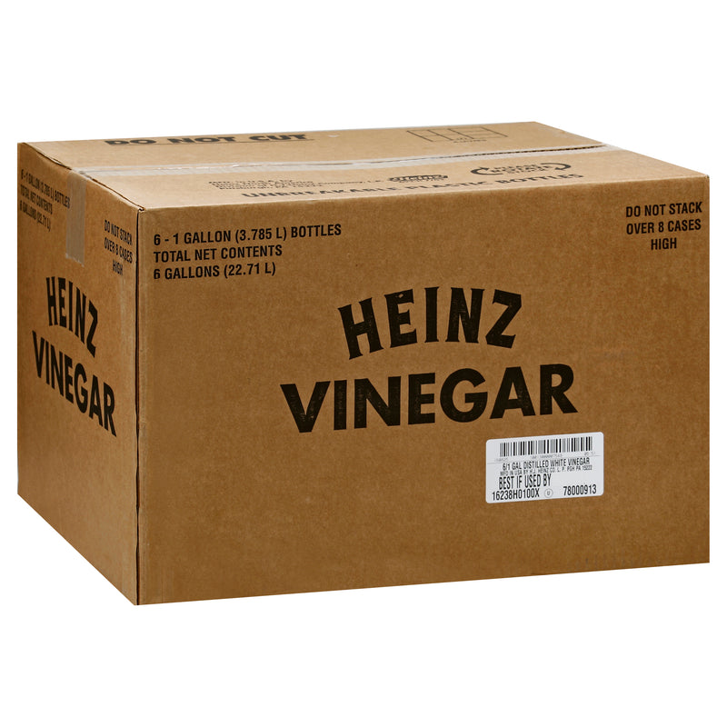 HEINZ White Vinegar Jug 1 gal. Jugs 6 Per Case