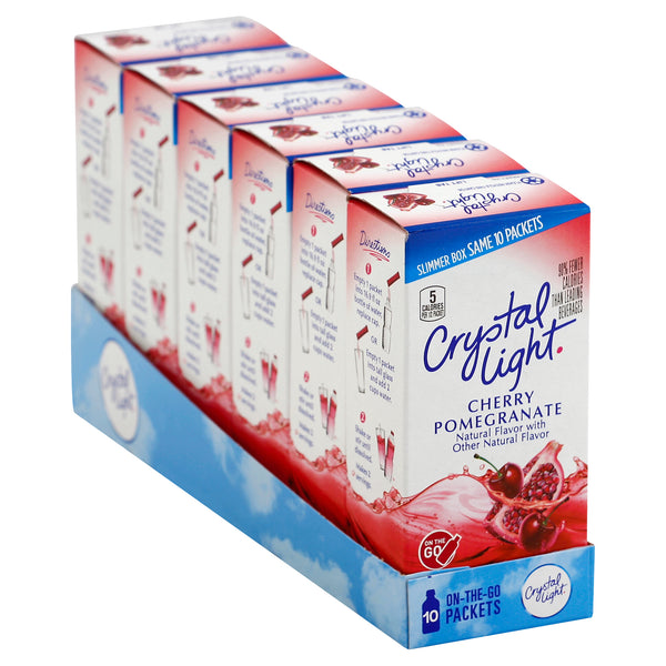 Crystal Light Cherry Pomegranate Beverage Onthe Go, 0.11 Ounce Size - 120 Per Case.