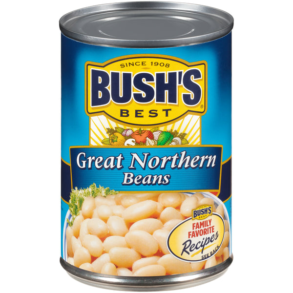 Bush's Best Great Northern Beans 15.8 Ounce Size - 12 Per Case.