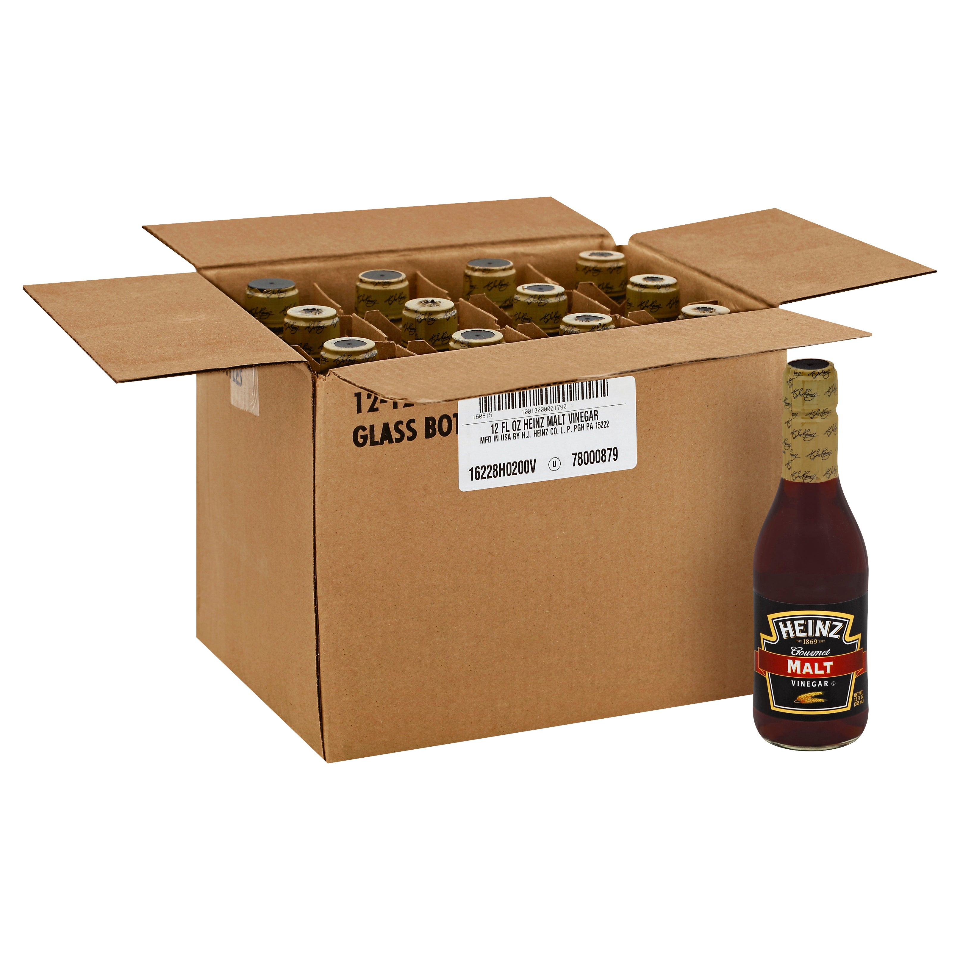 Heinz Gourmet Malt Vinegar 12 Bottle 12