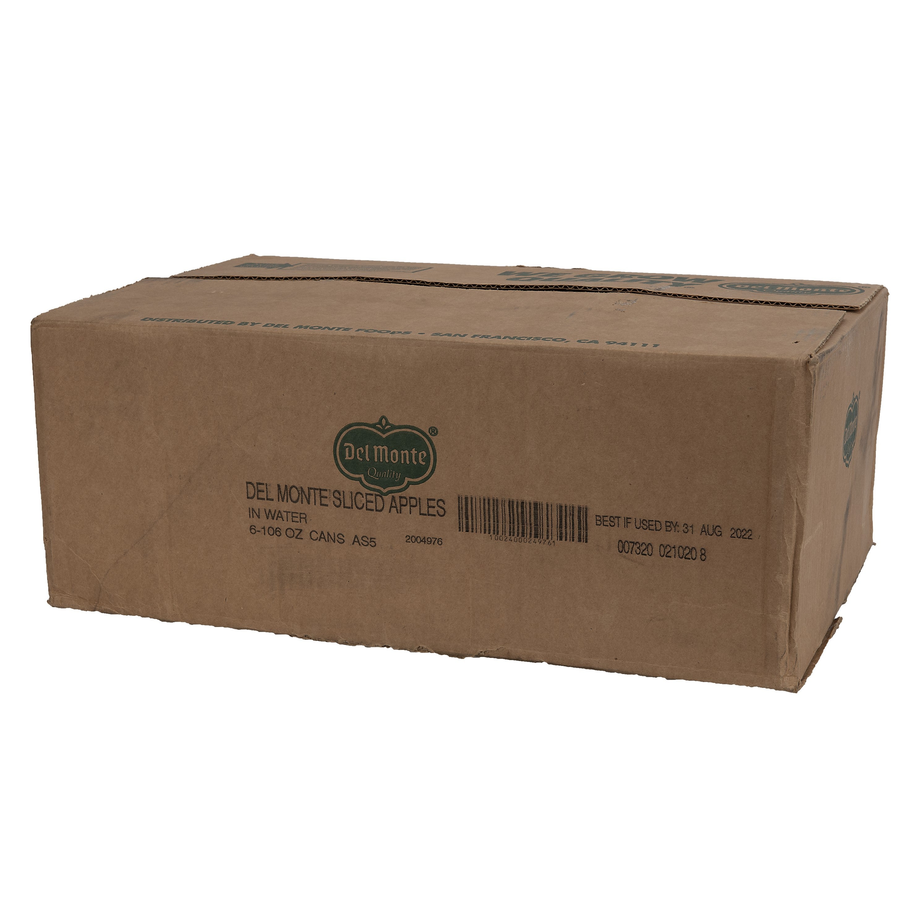 Del Monte® Sliced Apples In Water Can 104 Ounce Size - 6 Per Case.