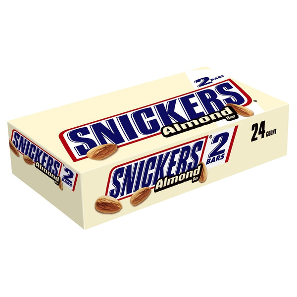 Snickers Almond King Size Piece 3.23 Ounce Size - 144 Per Case.