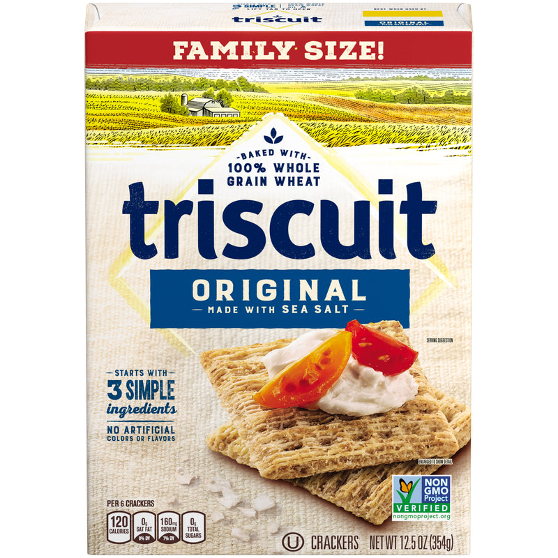 Triscuit Original Fam Sze 12.5 Ounce Size - 12 Per Case.