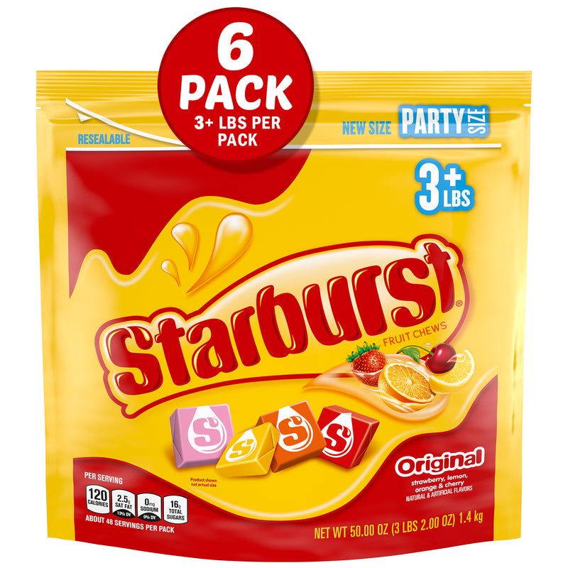 Starburst Original Per 50 Ounce Size - 6 Per Case.