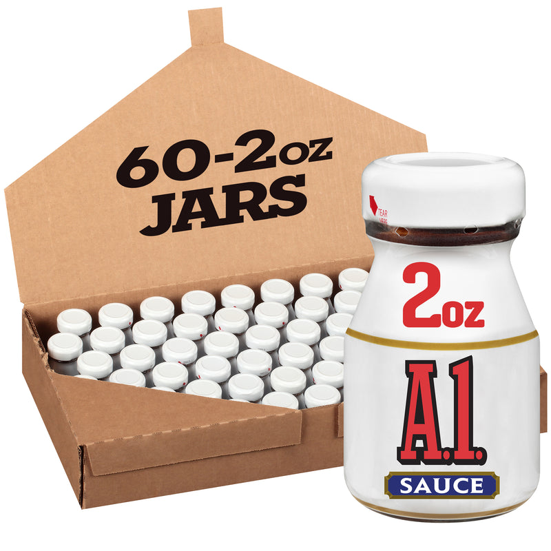 A.1. Single Serve Steak Sauce Roomservice 2 Ounce Jar 60 Per Case