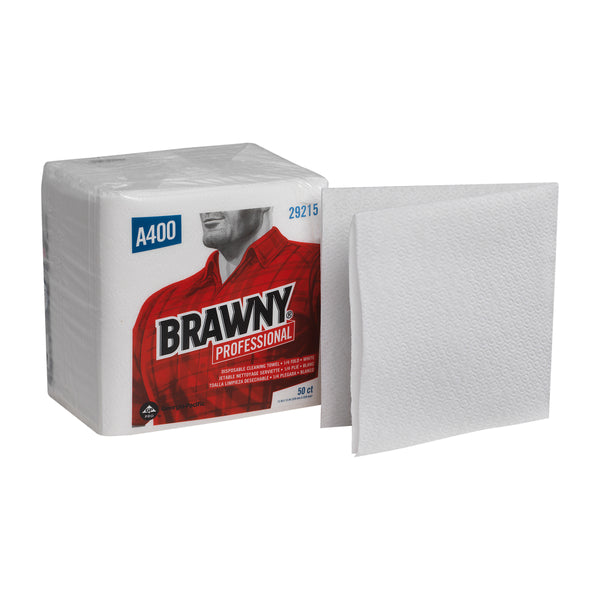 Brawny® Professional A Disposable Cleaning Towel By GP Pro (Georgia Pacific) Fold 800 Count Packs - 1 Per Case.