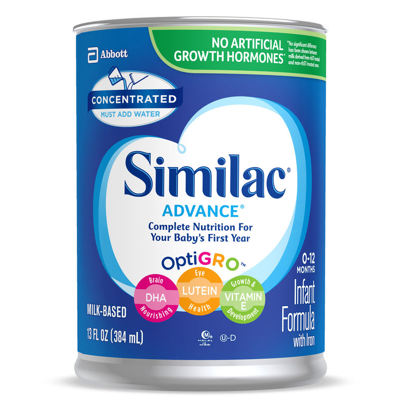 Similac Advance Concentrated Liquid Can 13 Fluid Ounce - 12 Per Case.