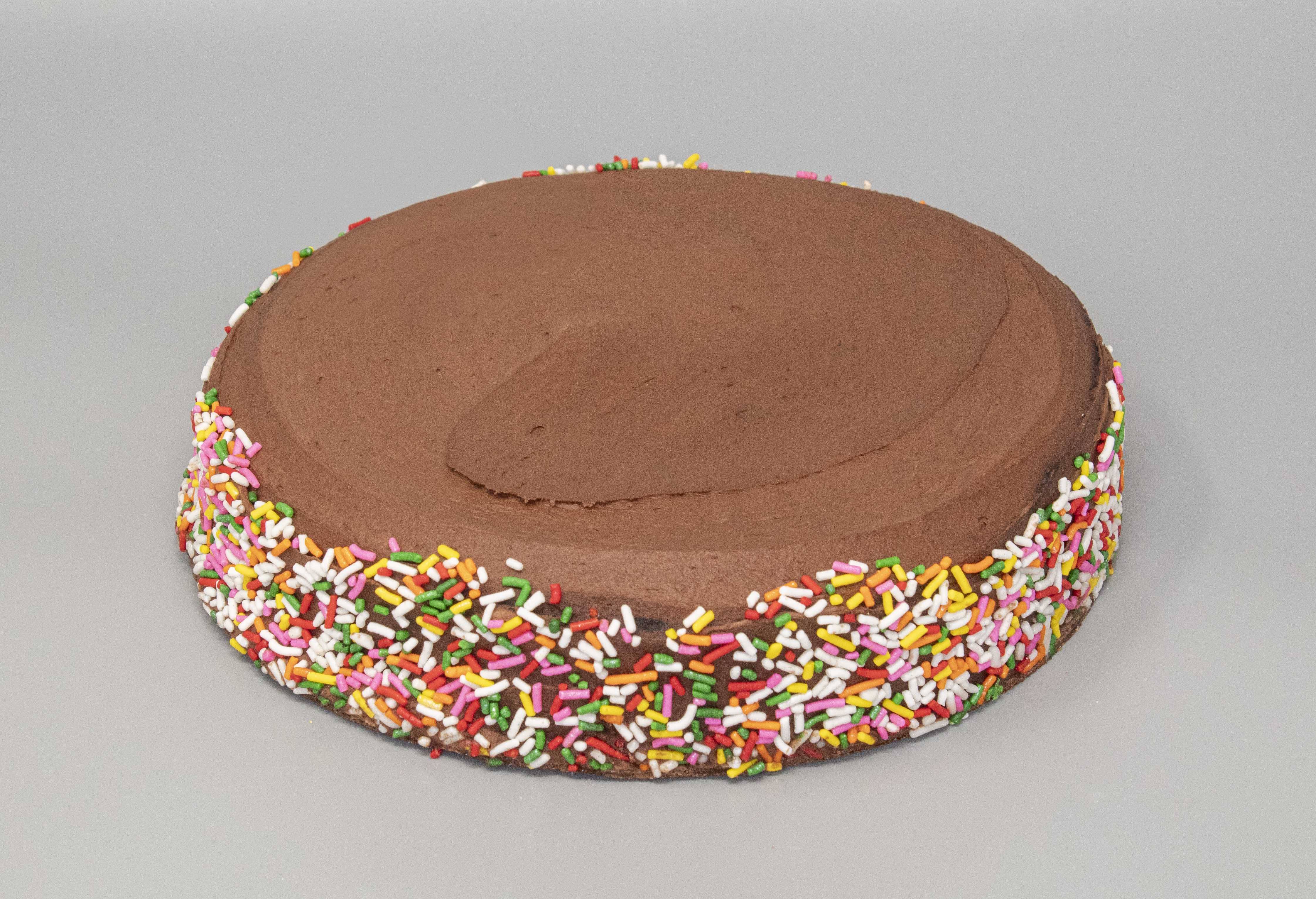 Chocolate Special Occasion Cake Inch Cake Pack 1.5 Pound Each - 1 Per Case.