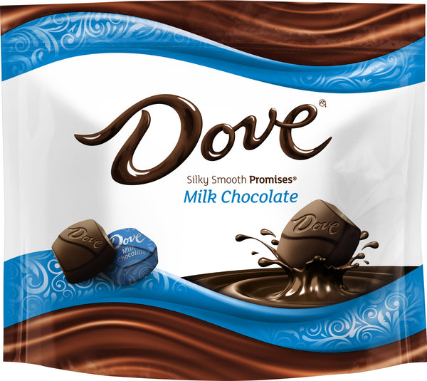 Dove Milk Chocolate Promises Stand Up Pouch Count 8.46 Ounce Size - 8 Per Case.