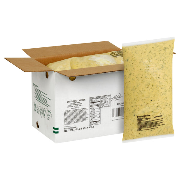 HEINZ CHEF FRANCISCO Broccoli & Cheese Soup 8 lb. Bag 4 Per Case