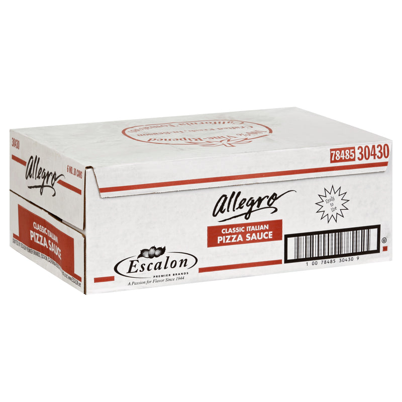 Allegro Classic Italian Pizza Sauce 105 Ounce Can 6 Per Case