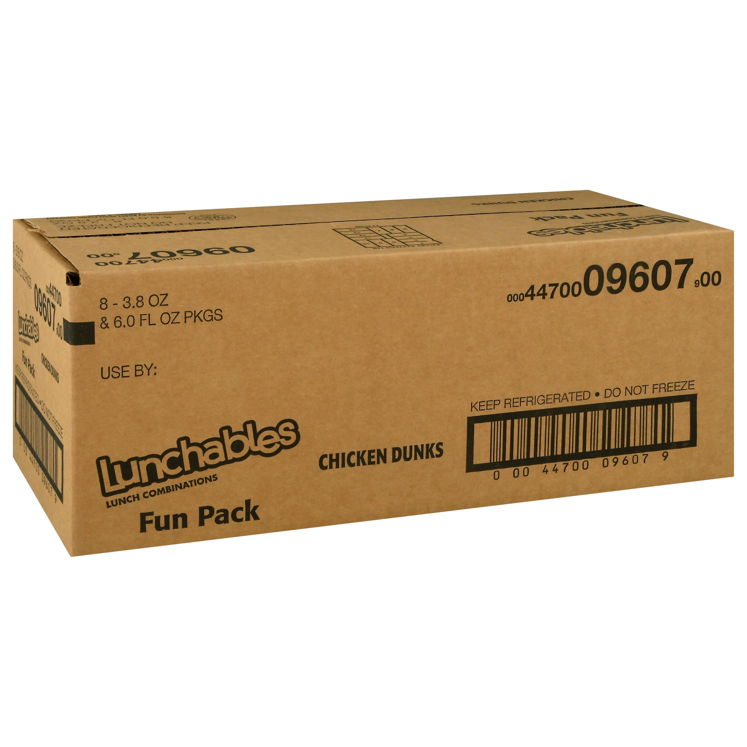 Lunchable Chicken Nuggets With Capri Sun Convenience Meal, 9.8 Ounce Size - 8 Per Case.