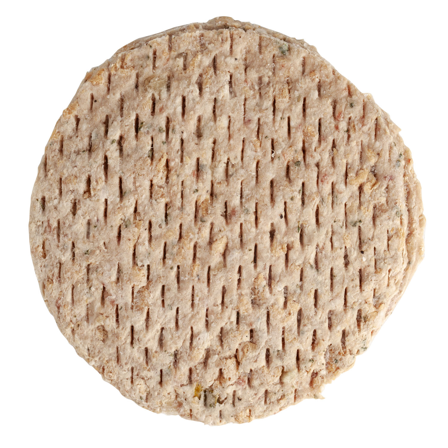 Beef And Pork Patties Pizza Seasoned With Provolone Cheese 4 Ounce Size - 40 Per Case.