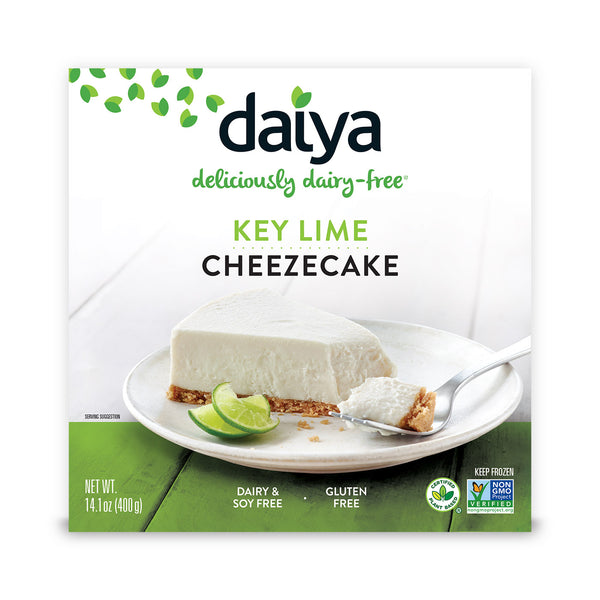 Daiya Key Lime Cheezecake Dairy Free Gluten Free Soy Free And Plant Based 14.1 Ounce Size - 8 Per Case.