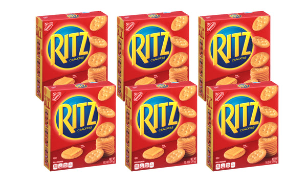 Ritz Crackers Original 10.3 Ounce Size - 6 Per Case.