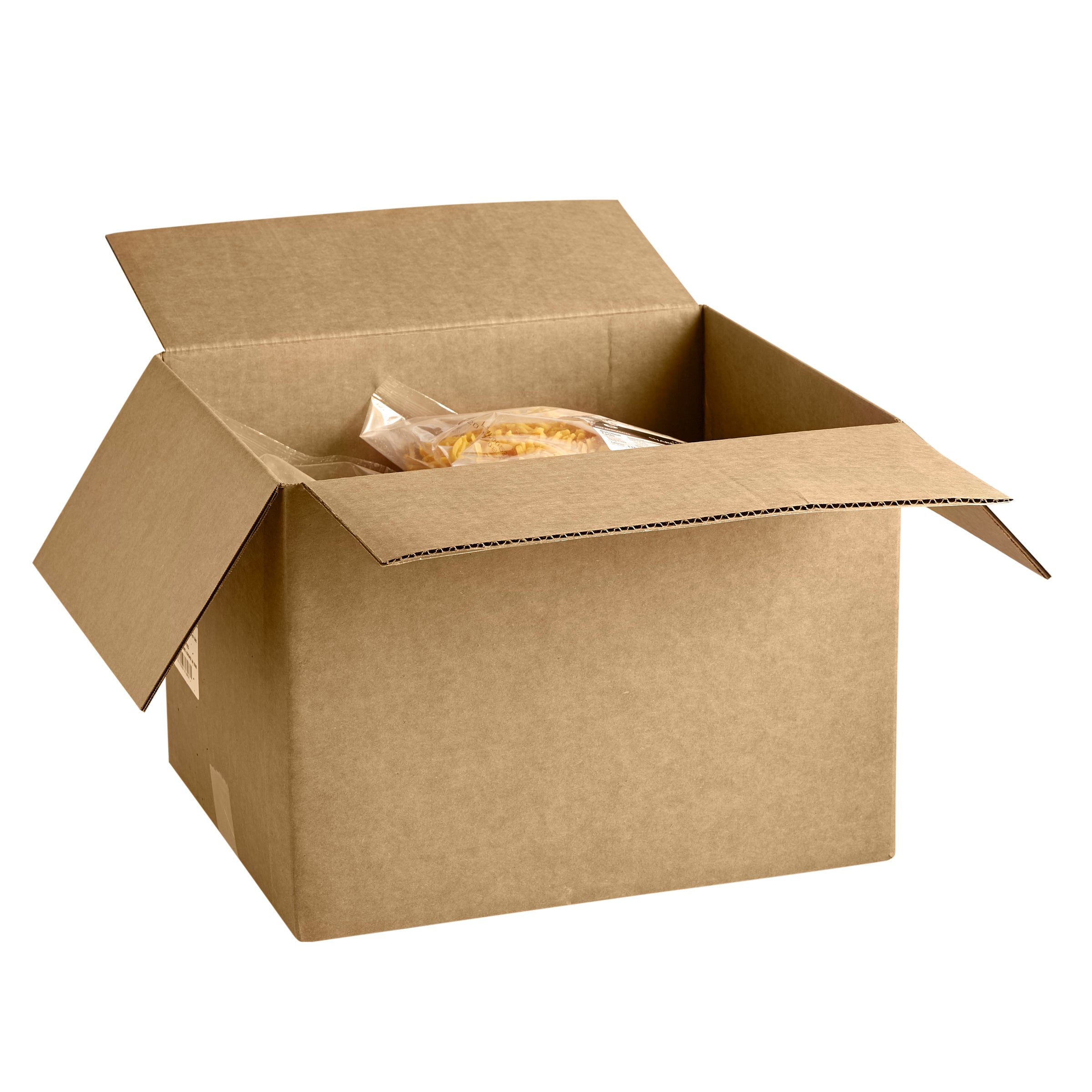 Bongards Cheese Sharp Yellow Cheddar Feathershred 5 Pound Each - 6 Per Case.