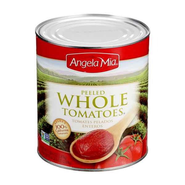 Whole Peeled Tomatoes Can 102 Ounce Size - 6 Per Case.