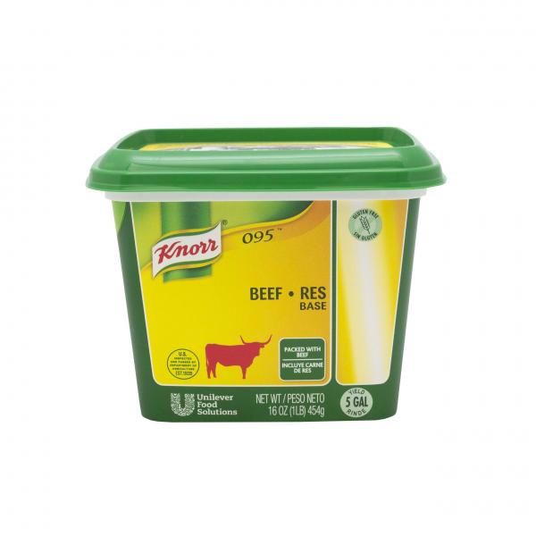 Knorr Soup Base Paste Tub Beef 1 Pound Each - 12 Per Case.