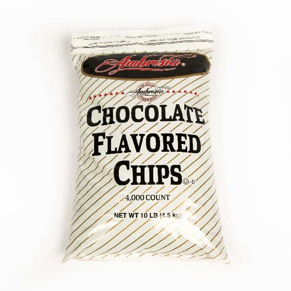 Drops Chocolate Flavor Ambrosia 10 Pound Each - 1 Per Case.