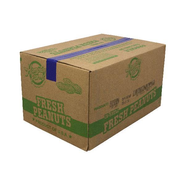 Commodity Roasted & Salted In Shell Peanut Box 25 Pound Each - 1 Per Case.