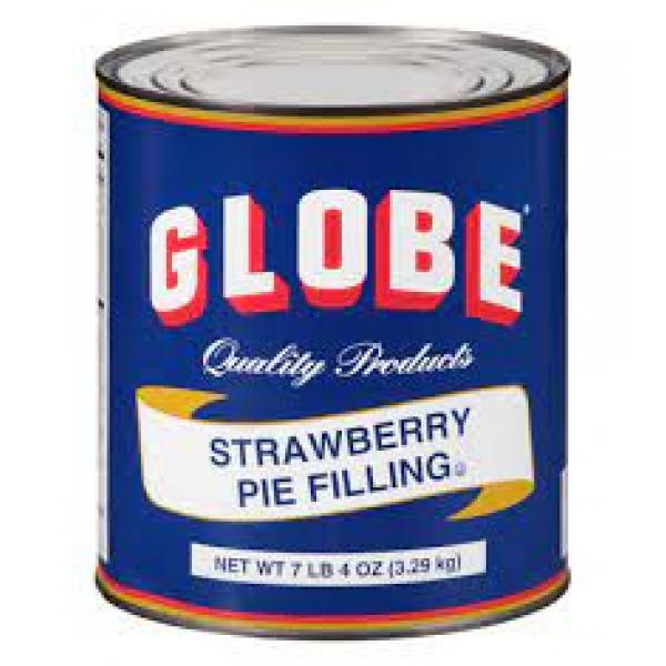 Duncan Hines Globe Strawberry Pie Filling 116 Ounce Size - 6 Per Case.
