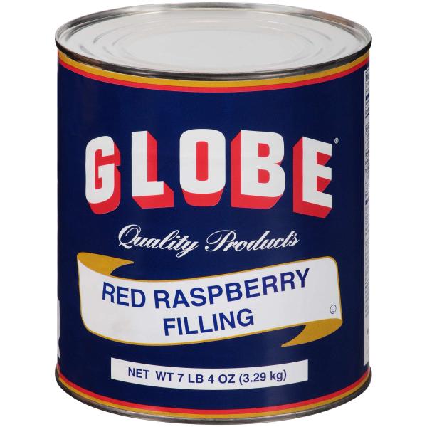 Duncan Hines Globe Red Raspberry Filling 116 Ounce Size - 6 Per Case.