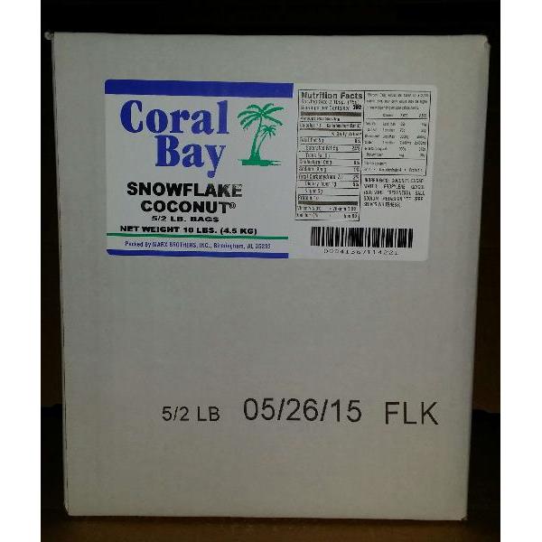Coral Bay Snowflake Coconut 4.5 Kg - 1 Per Case.