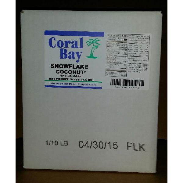 Coral Bay Snowflake Coconut 4.5 Kg - 1 Per Case.